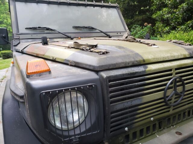 1980 mercedes-benz g-class suv green 4wd manual military