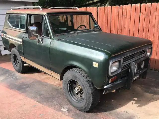 1980 international scout ii cvi green machine