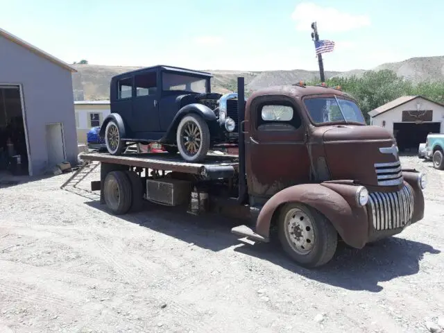 46 coe model a chevy 3100 patina hot rod rat rod