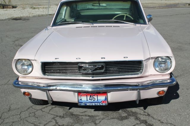 1 of 1 original pink fastback 289 auto unrestored no reserve! shelby gt350 wheel