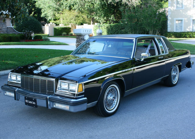 low mile rare & mint-1983 buick park avenue coupe - two owner - 58k orig mi