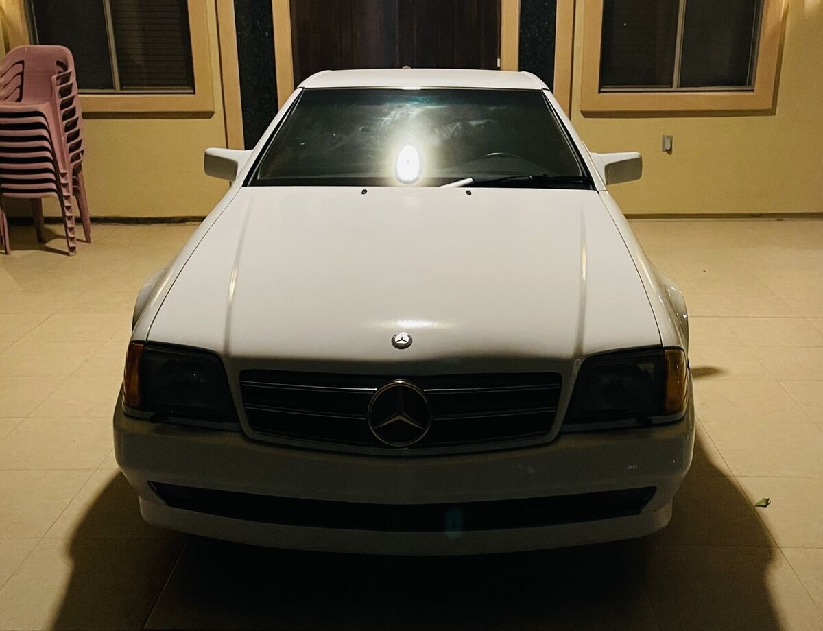 1992 mercedes-benz 500sl convertible white sl