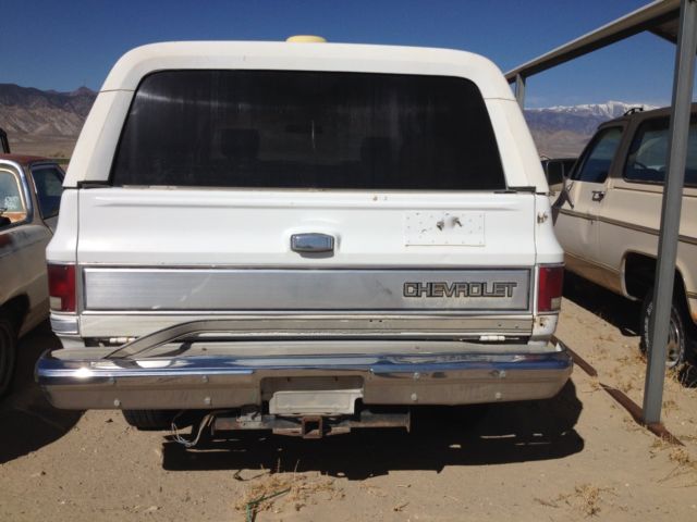 1983 k5 blazer - california rust free