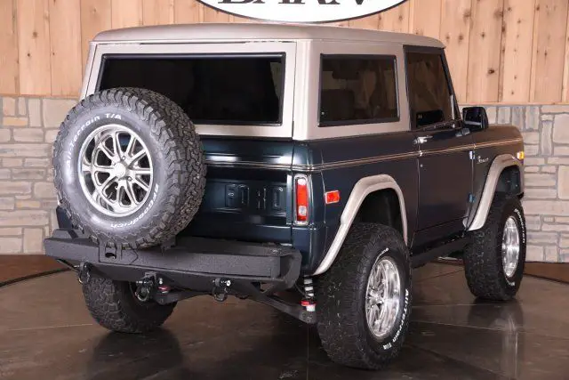 1974 ford bronco blue 2 dr automatic