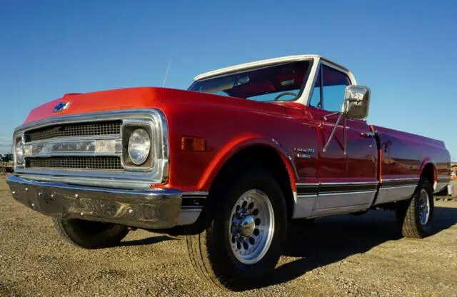 rare 1969 chevrolet c/20 long horn edition, 3/4 ton, 4 speed v8 c10