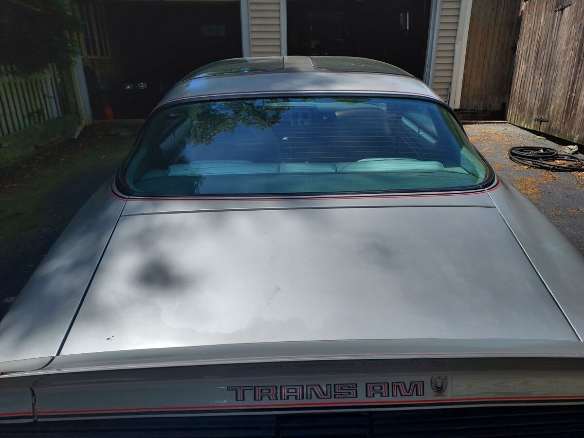 1979 10th anniversary silver trans am 400 4spd