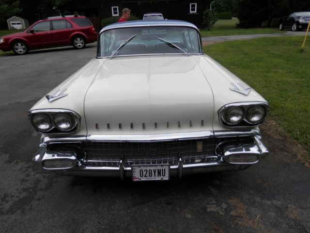 original 1958 pontiac bonneville 2 door hardtop tri power engine
