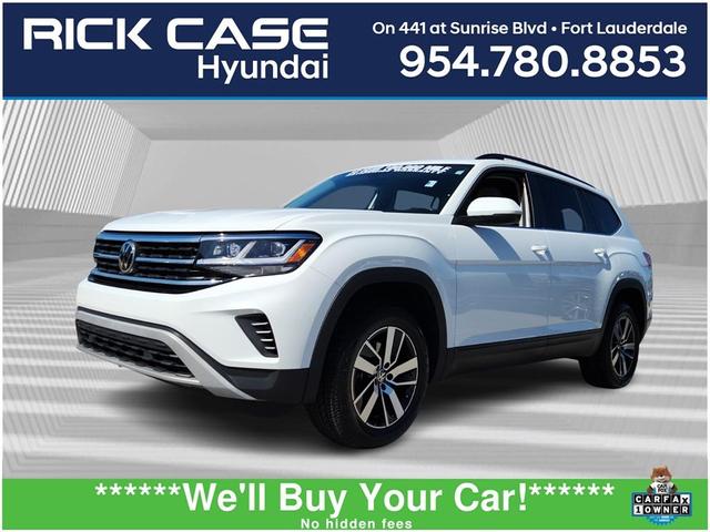 2022 volkswagen atlas 2.0t se