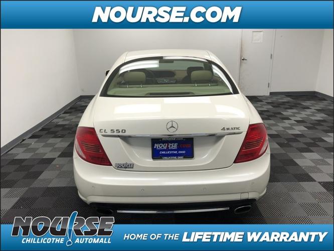 used 2010 mercedes-benz cl 550 4matic chillicothe, oh 45601 for sale in chillicothe, ohio