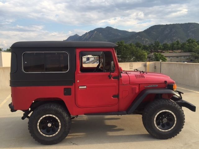 1982 toyota land cruiser fj40 low mileage original engine, imported colombiafj40