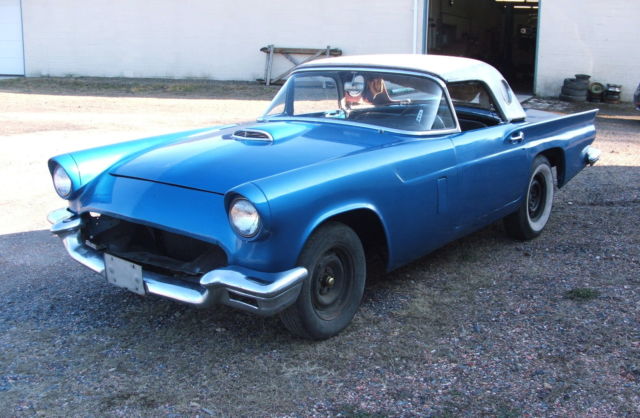1957 ford thunderbird e code car for restoration