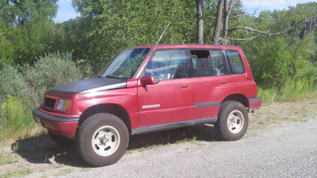 1993 sizuki sidekick , great 4 wheeler !