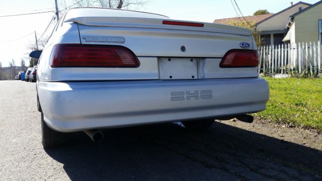 94 ford taurus sho 117xxxx miles white car 5-speed