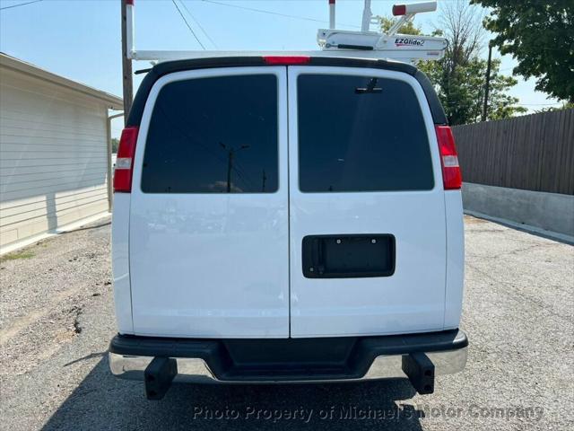 2019 gmc savana 2500 6.0 v8 - weather gaurd storage and shevles - new tires- serviced