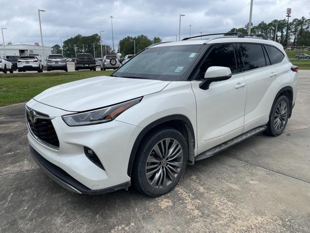 2021 toyota highlander platinum