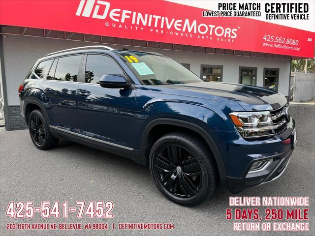 2019 volkswagen atlas 3.6l sel