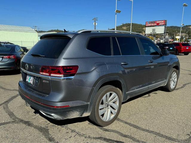 2021 volkswagen atlas 3.6l sel