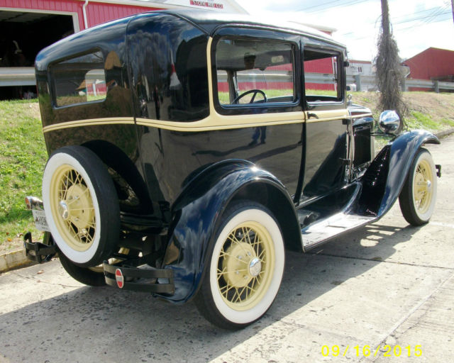 1930 black ford model a