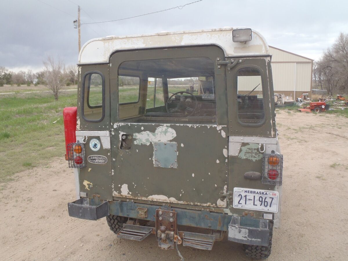 1967 land rover series iia model 88 runs drives dry watch video
