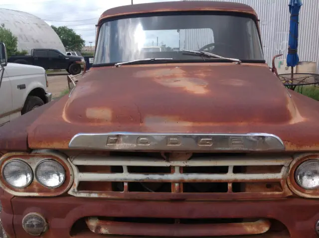 1959 dodge d100 project pickup restore or rat rod