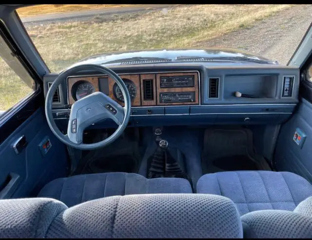 1988 ford ranger pickup blue 4wd manual super cab