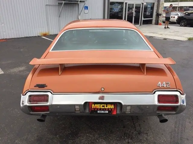 1971 oldsmobile 442 w30 40259 miles bittersweet brown w-30 455/4bbl 4 speed