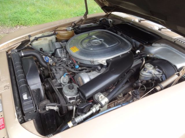 mercedes 500 sl rare euro version