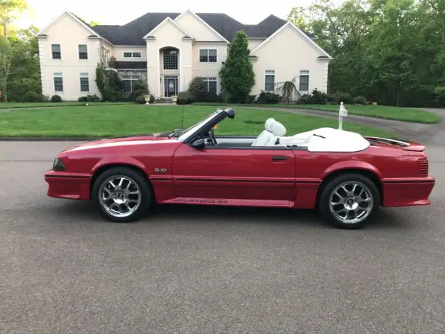 1987 ford mustang gt 5 speed - 1 owner - 32,000 original miles - no reserve!!!!
