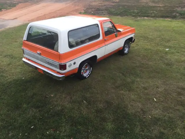1978 chevy k5 blazer 2wd cheyenne - fully loaded! convertible! no reserve!