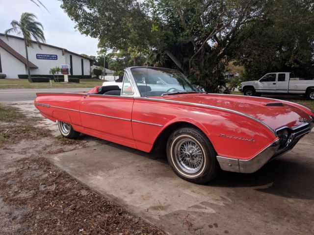 1962 ford thunderbird roadster 2 seater clone