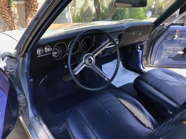 1969 corvair monza coupe 110hp auto 34k orig great project car ~ loads of patina