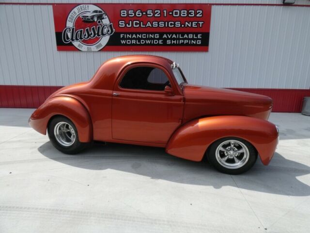1941 willys pro street hot rod coupe 3 window opera coupe * financing avail **
