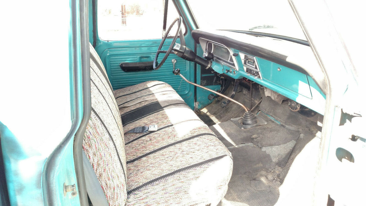 1969 ford f-100 half ton pickup truck