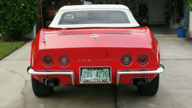 1970 corvette lt1 roadster gm of canada documented