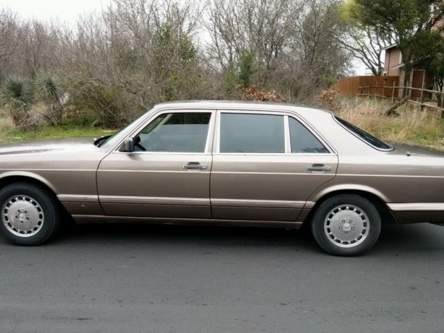 1991 mercedes 420sel - classic!