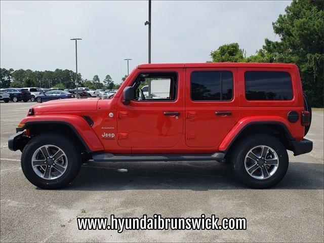 new 2019 jeep wrangler 4wd unlimited sahara brunswick, ga 31525 for sale in brunswick, georgia