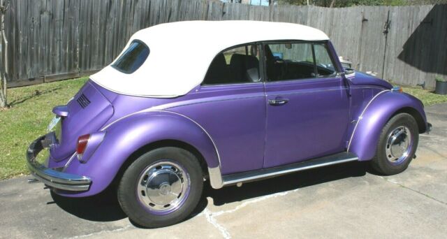 1969 classic volkswagen convertible beetle