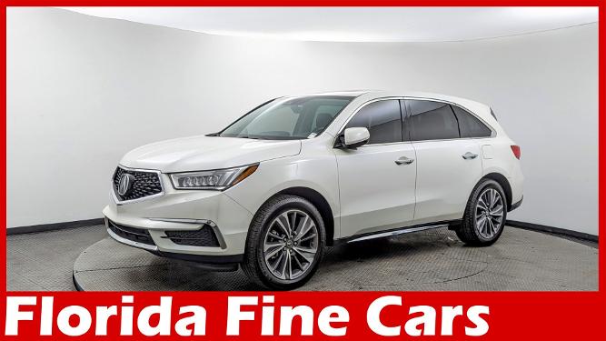 used 2019 acura mdx w/technology pkg