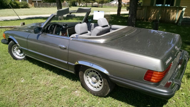 1984 mercedes benz 380 sl clean/nice texas car from private collection