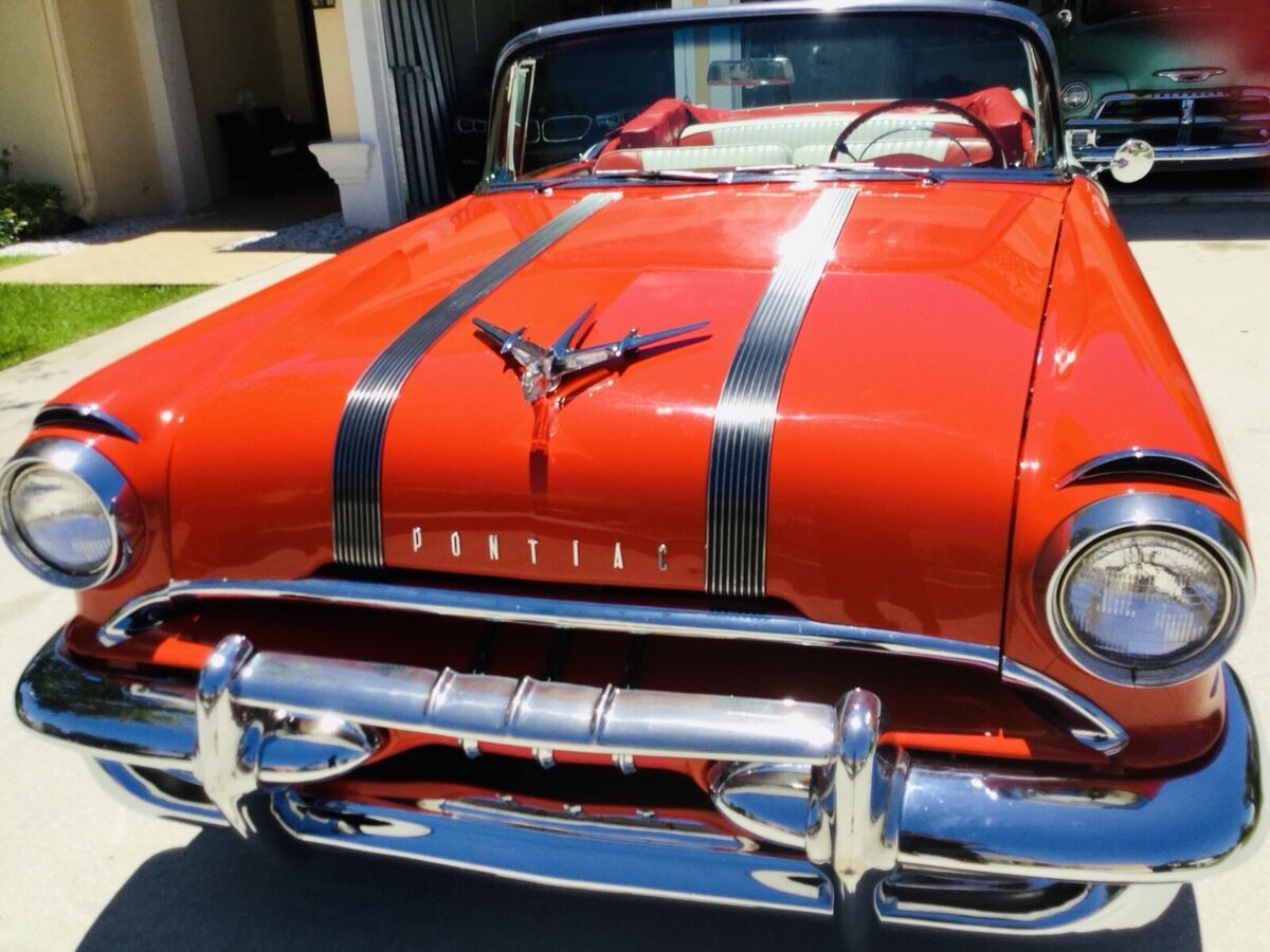 1955 pontiac star chief white