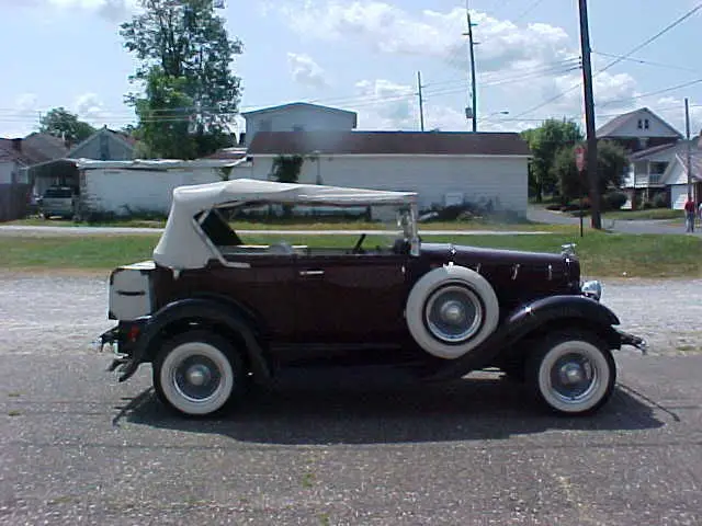 ford phaeton two door convertible