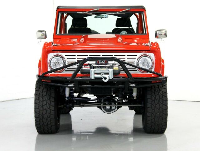 1972 ford bronco!! red/ black!! upgraded!!
