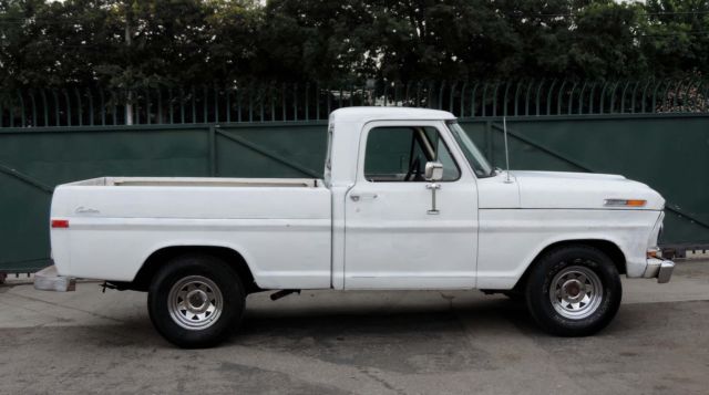 california original, 1972 ford f-100 shortbed, 302 c.i., rust free cali truck