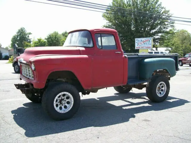 1956 chevy 2500 4x4 project