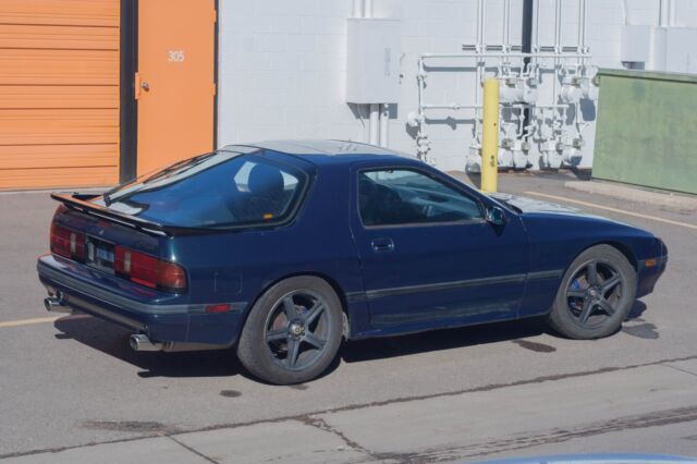 1988 mazda rx-7 montego blue daily driver rotary engine