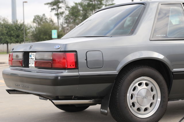 1989 mustang lx 5.0 coupe / notchback - 25th anniversary