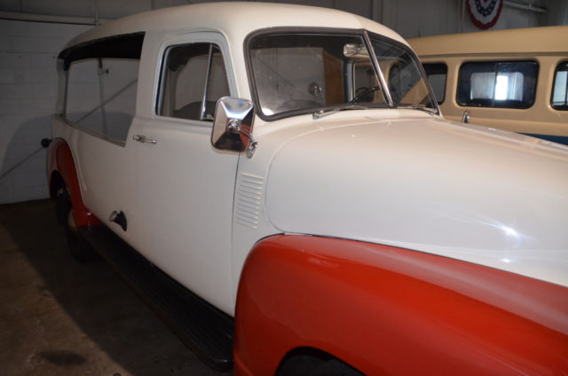1953 chevy canopy express clone open side suburban no reserve
