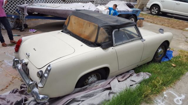 1962 austin healey sprite restoration car