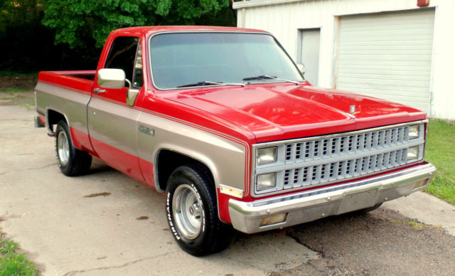 1982 chevy gmc sierra 1500 1 owner swb truck w/ esc v8 350 a/c pwr steer locks