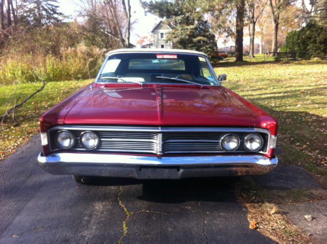 1966 mercury park lane convertible